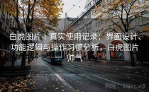 白虎图片｜真实使用记录：界面设计、功能逻辑与操作习惯分析，白虎图片帅气