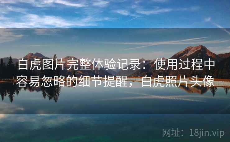 白虎图片完整体验记录:使用过程中容易忽略的细节提醒,白虎照片头像 第2张 白虎图片完整体验记录:使用过程中容易忽略的细节提醒,白虎照片头像 第2张