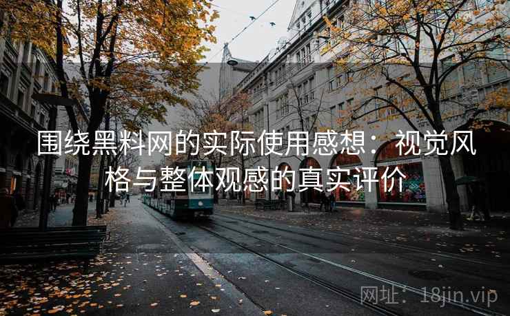 围绕黑料网的实际使用感想:视觉风格与整体观感的真实评价 第2张 围绕黑料网的实际使用感想:视觉风格与整体观感的真实评价 第2张