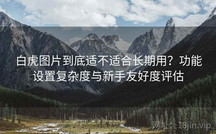 白虎图片到底适不适合长期用?功能设置复杂度与新手友好度评估 第2张 白虎图片到底适不适合长期用?功能设置复杂度与新手友好度评估 第2张