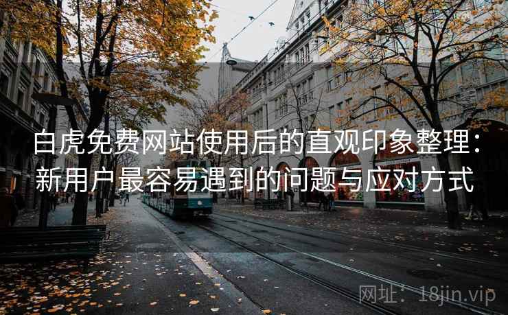 白虎免费网站使用后的直观印象整理:新用户最容易遇到的问题与应对方式 第1张 白虎免费网站使用后的直观印象整理:新用户最容易遇到的问题与应对方式 第1张
