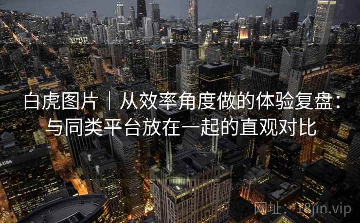 白虎图片|从效率角度做的体验复盘:与同类平台放在一起的直观对比 第1张 白虎图片|从效率角度做的体验复盘:与同类平台放在一起的直观对比 第1张