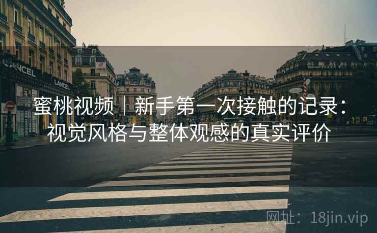 蜜桃视频|新手第一次接触的记录:视觉风格与整体观感的真实评价 第2张 蜜桃视频|新手第一次接触的记录:视觉风格与整体观感的真实评价 第2张